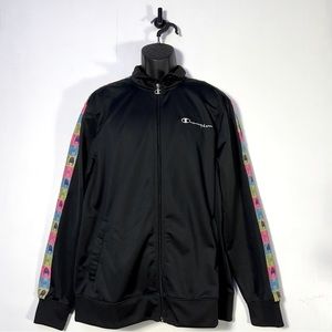 CHAMPION | TRICOT TRACK JACKET | BLACK | V3377550920-003 | MENS US XL